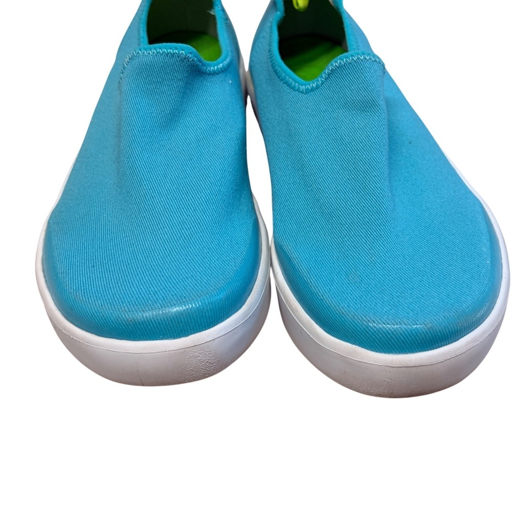 Ooofos OOmg Sport Low Recovery Shoes Teal 7.5 Comfort Athletic Walking Travel - Picture 3 of 7